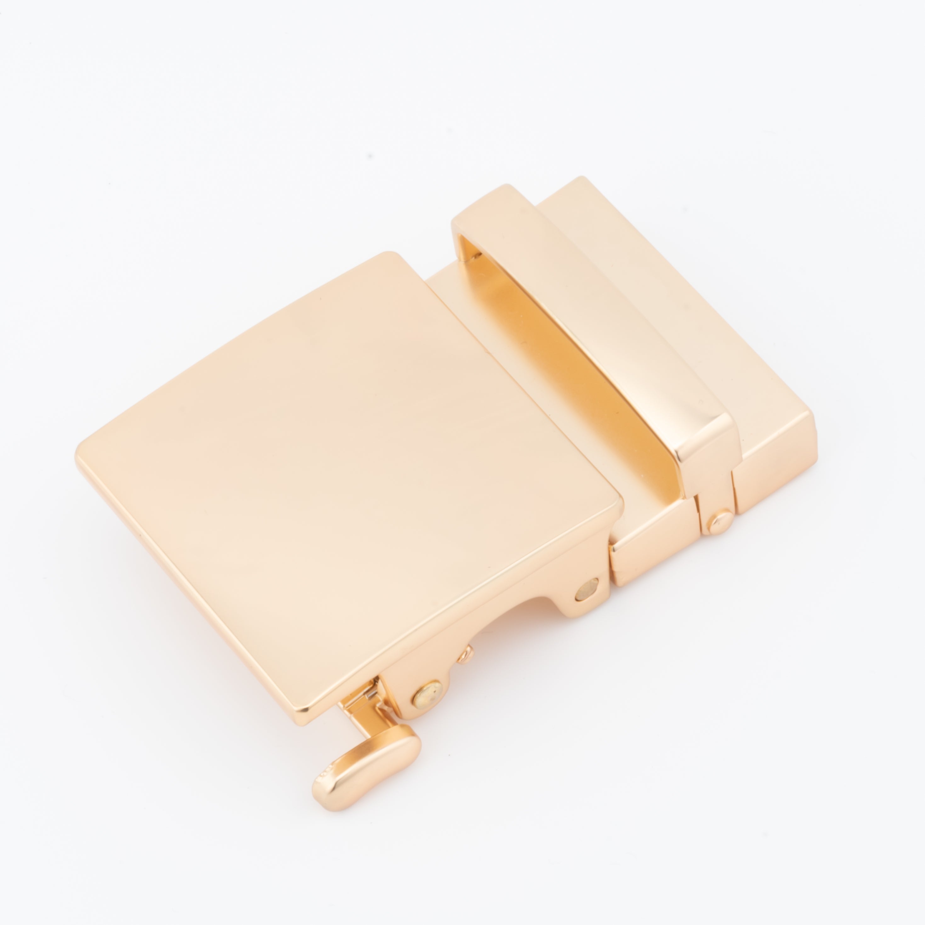 CovertClip 1.5" Teeth Lever Belt Buckle - Gold Finish