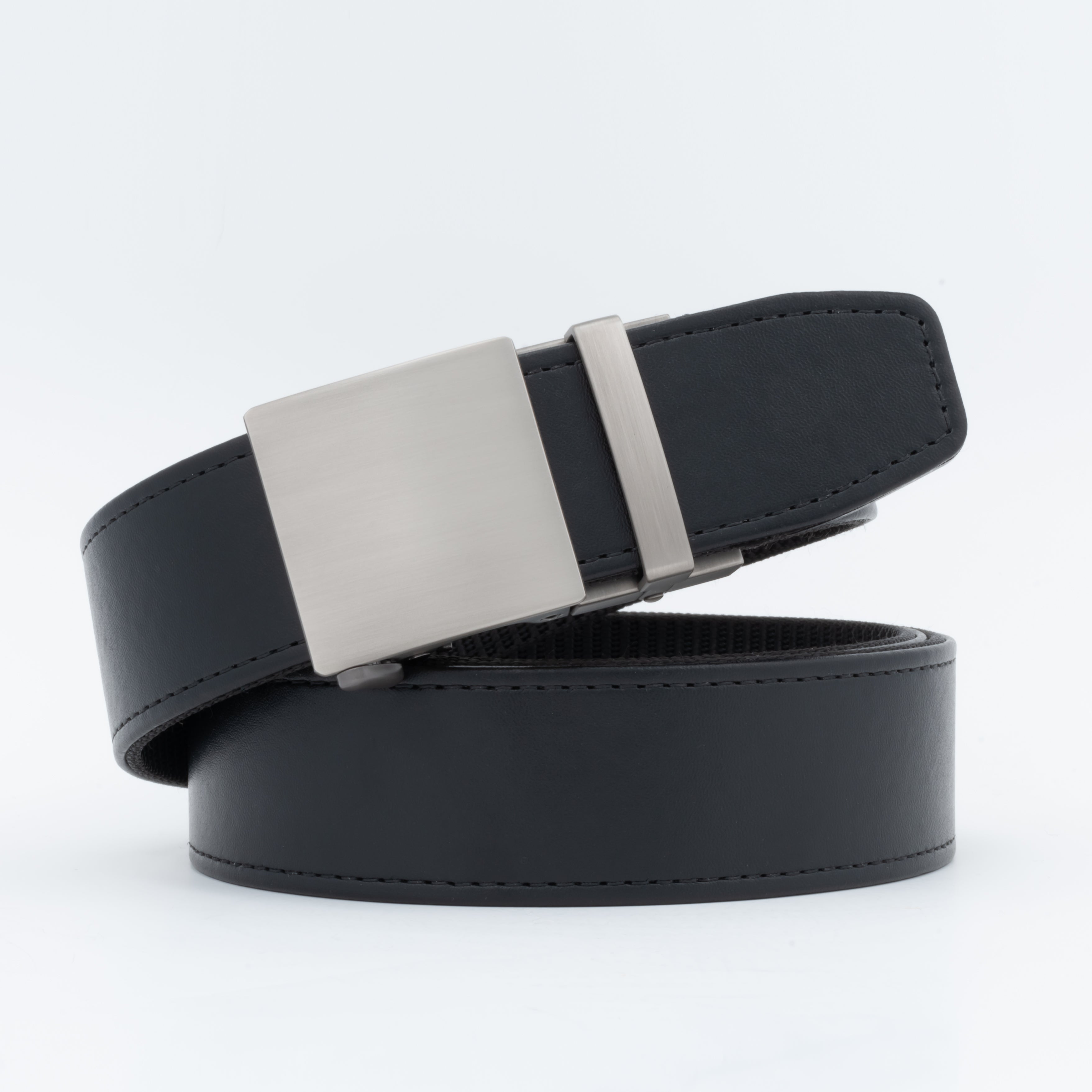 CovertClip 1.5" Teeth Lever Belt Buckle - Stainless Steel Finish