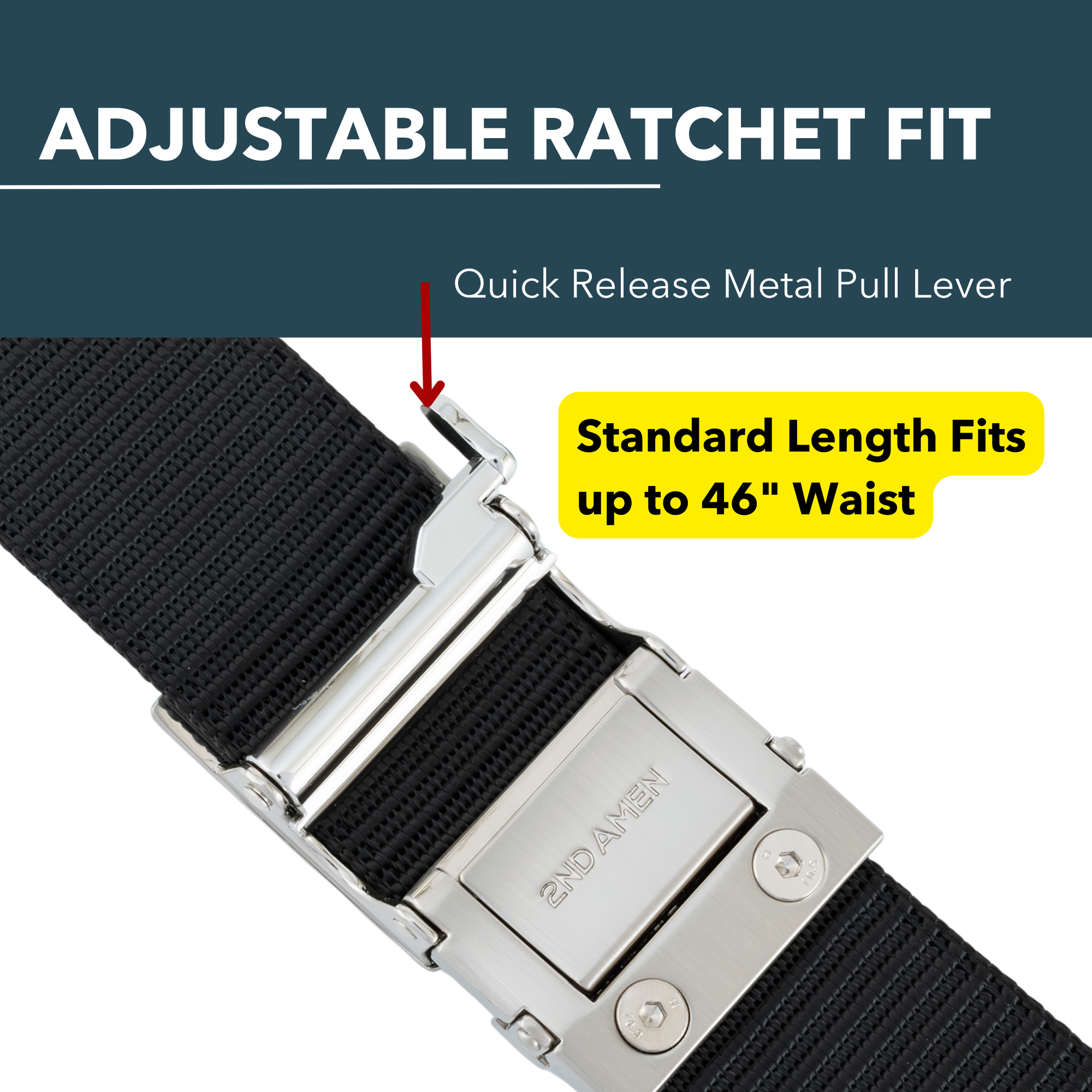 Stealth EDC Belt – Leather & Ballistic Nylon Hybrid for Concealed Carry