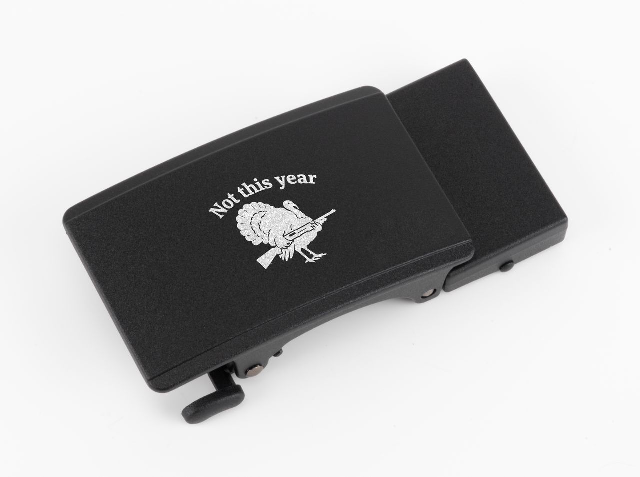 Big Turkey Hunter 1.5" Teeth Lever Belt Buckle