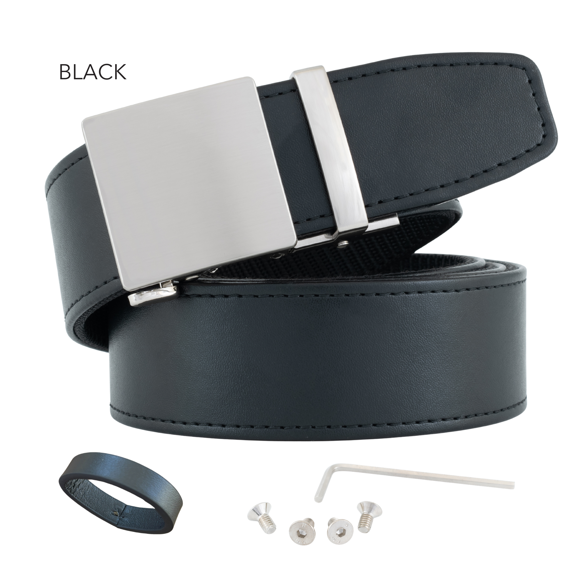 Stealth Leather EDC Belt for Everyday Carry – 2ND AMEN EDC