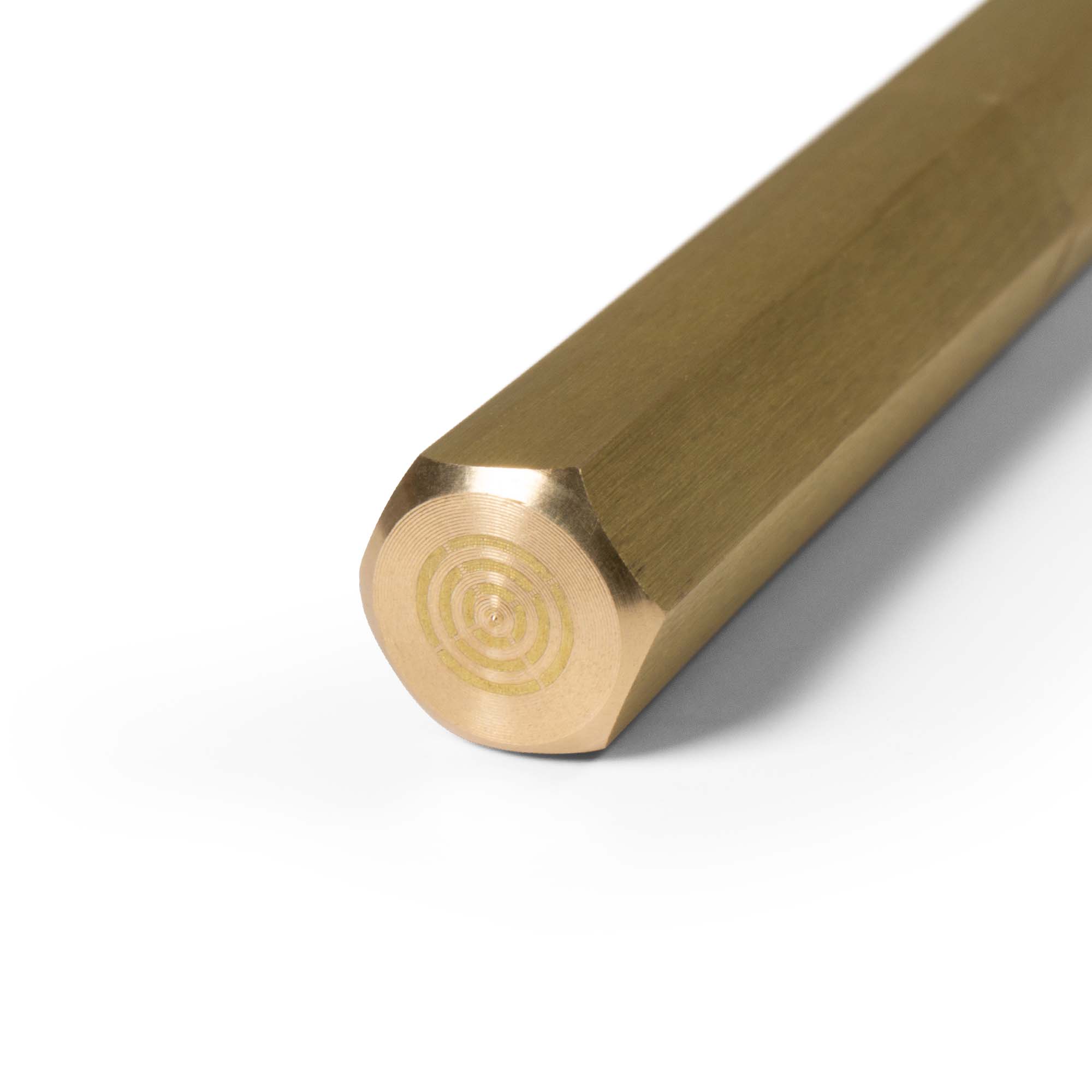 2nd Amen EDC Pen Solid Brass Roller Ball Black Gel Ink Pen Pens 2ND AMEN