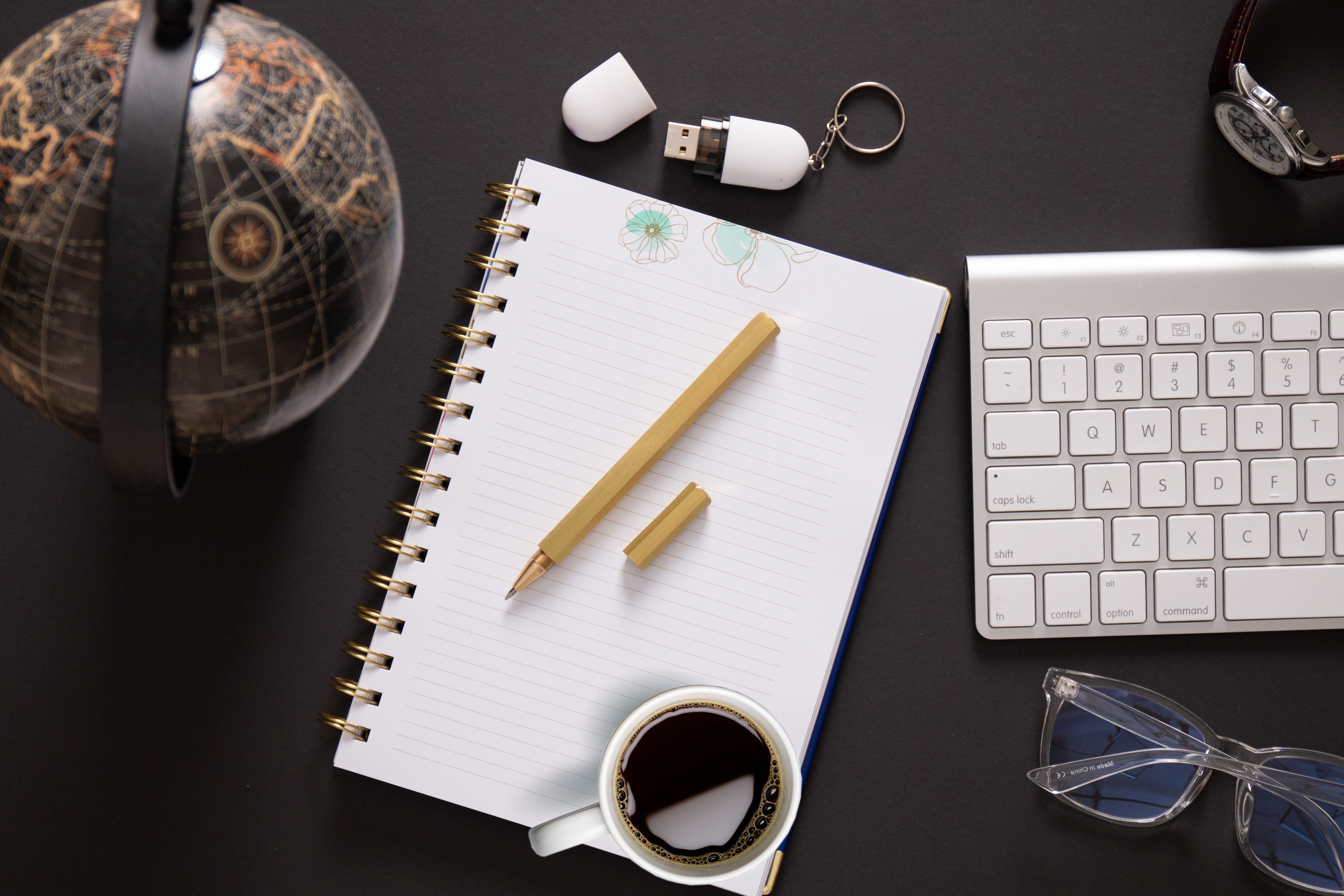 2nd Amen EDC Pen Solid Brass Roller Ball Black Gel Ink Pen Pens 2ND AMEN