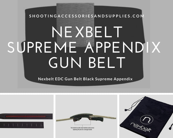 Bestseller Spotlight: Nexbelt Supreme Appendix Gun Belt
