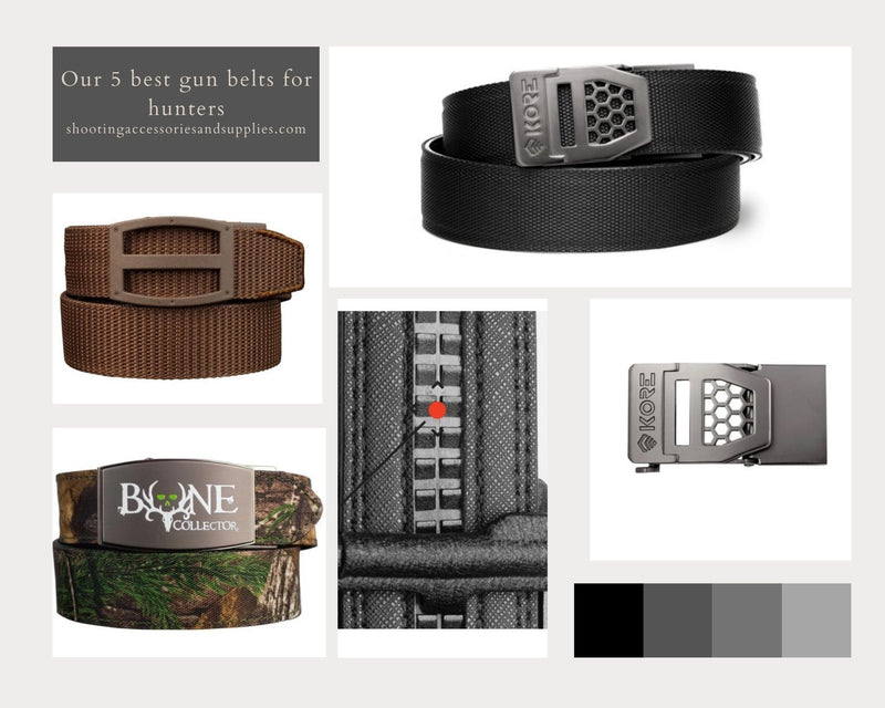 Our 5 best gun belts for hunters