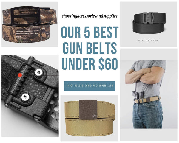 Our 5 best gun belts under $60