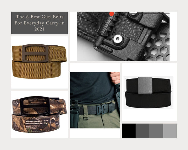 The 6 Best Gun Belts For Everyday Carry in 2021