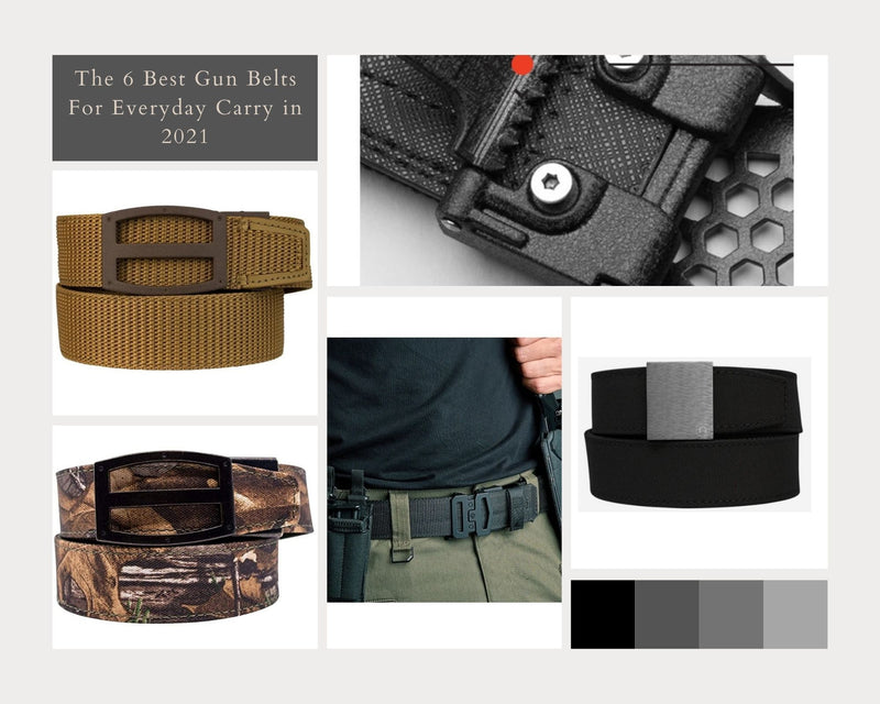 The 6 Best Gun Belts For Everyday Carry in 2021