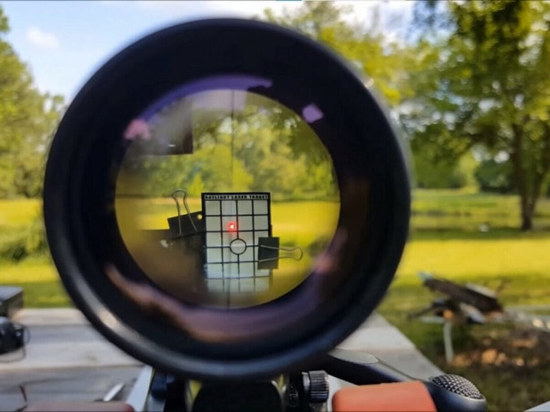 The Secret to Consistent Accuracy: Zeroing Your Scope with a Laser Boresight.
