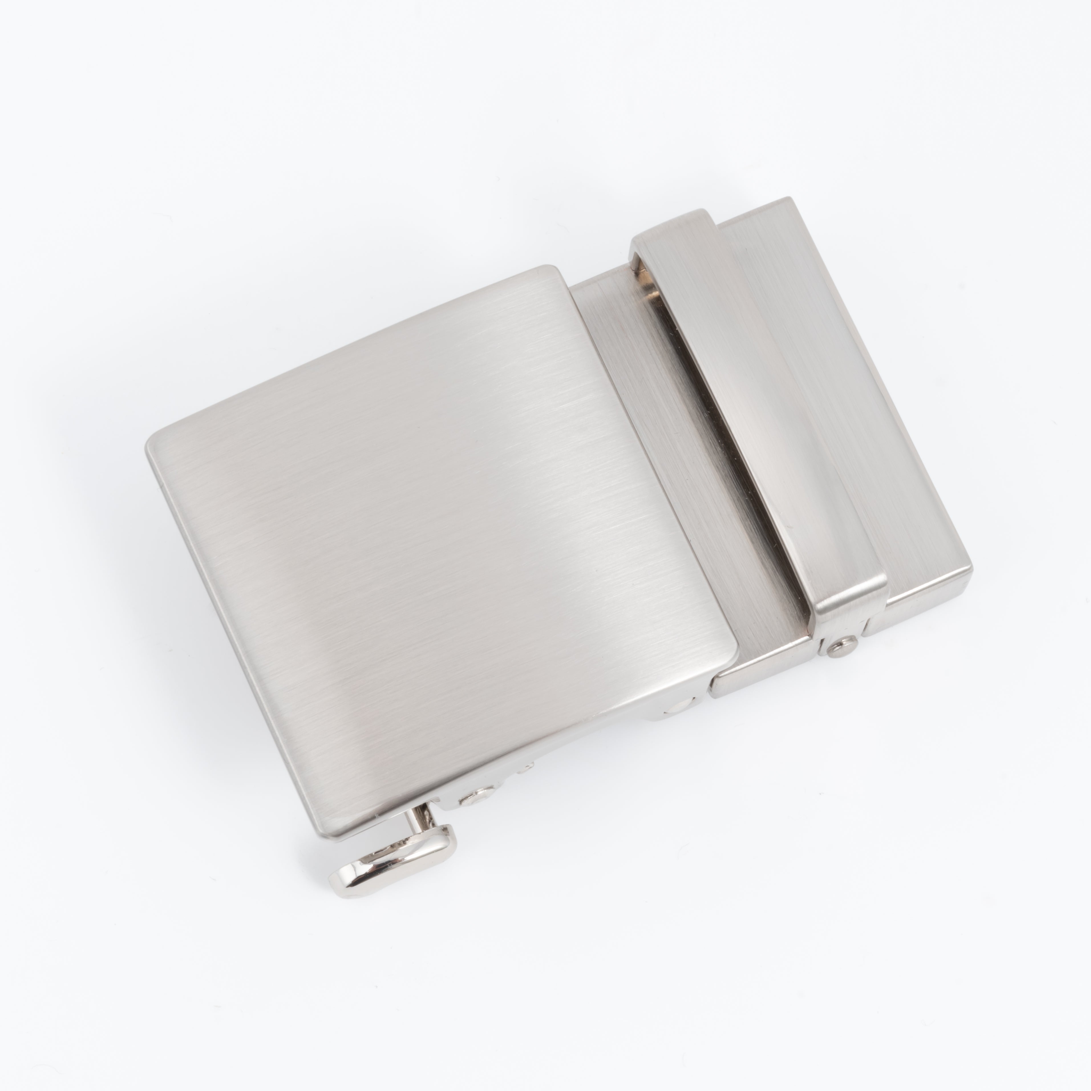 2ND AMEN Gun Belt - Teeth Lever Buckle - Chrome Finish