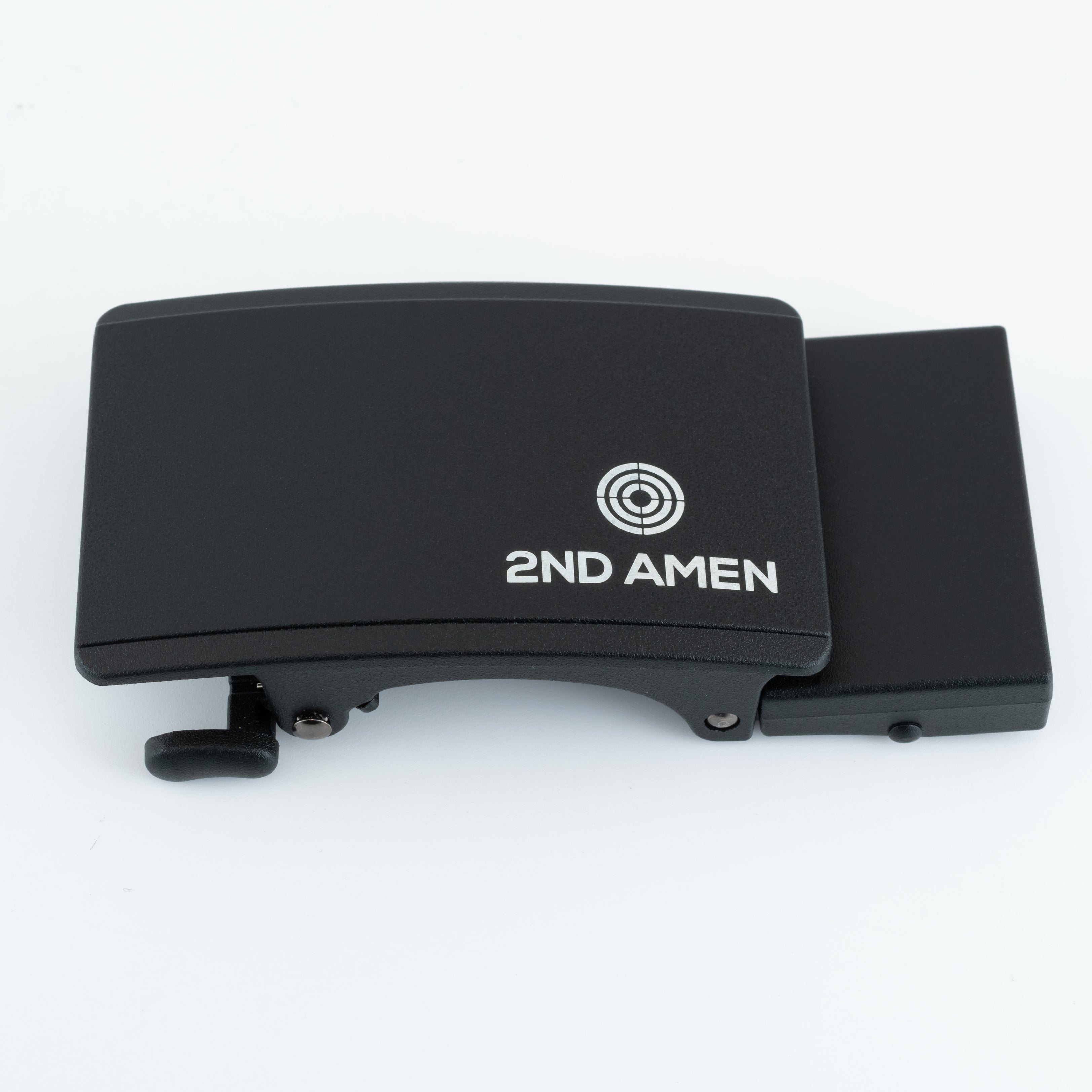 2ND AMEN Gun Belt - Teeth Lever Buckle - Logo Black