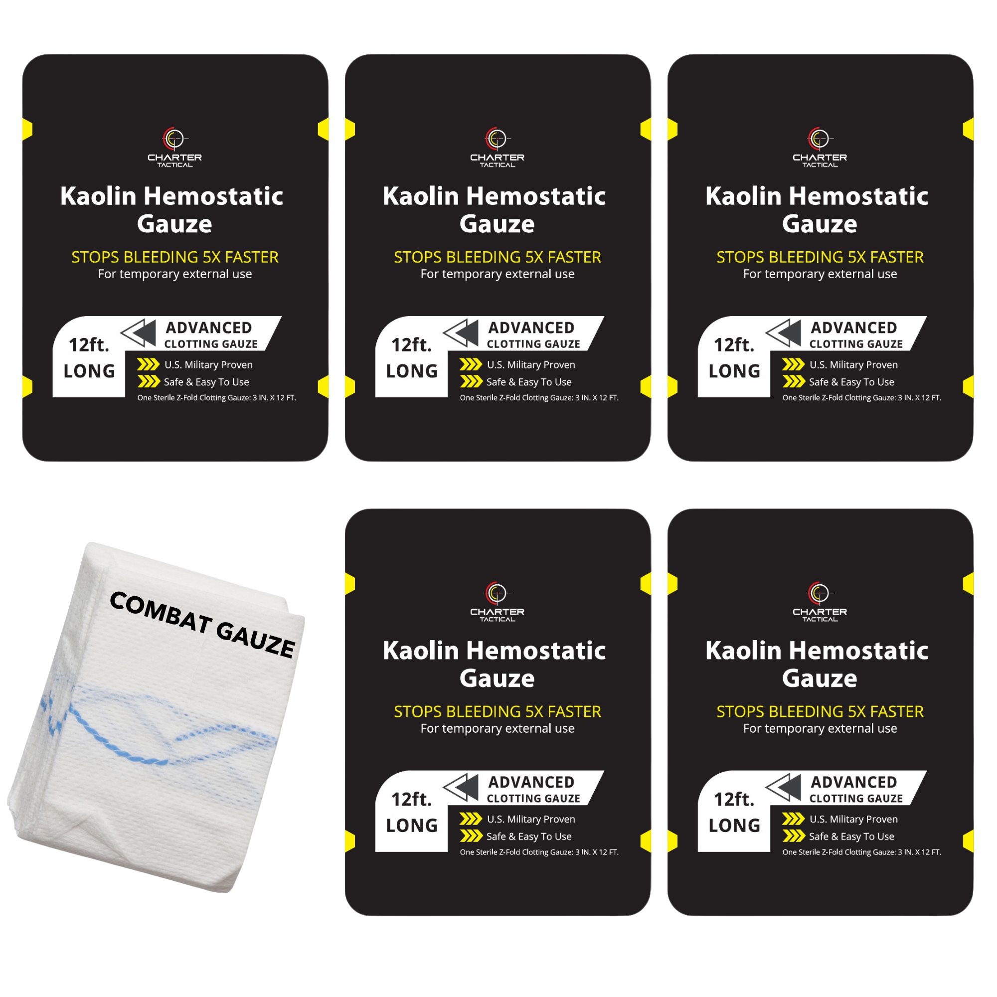 Hemostatic Gauze