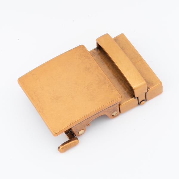 CovertClip 1.5" Teeth Lever Belt Buckle - Copper Finish