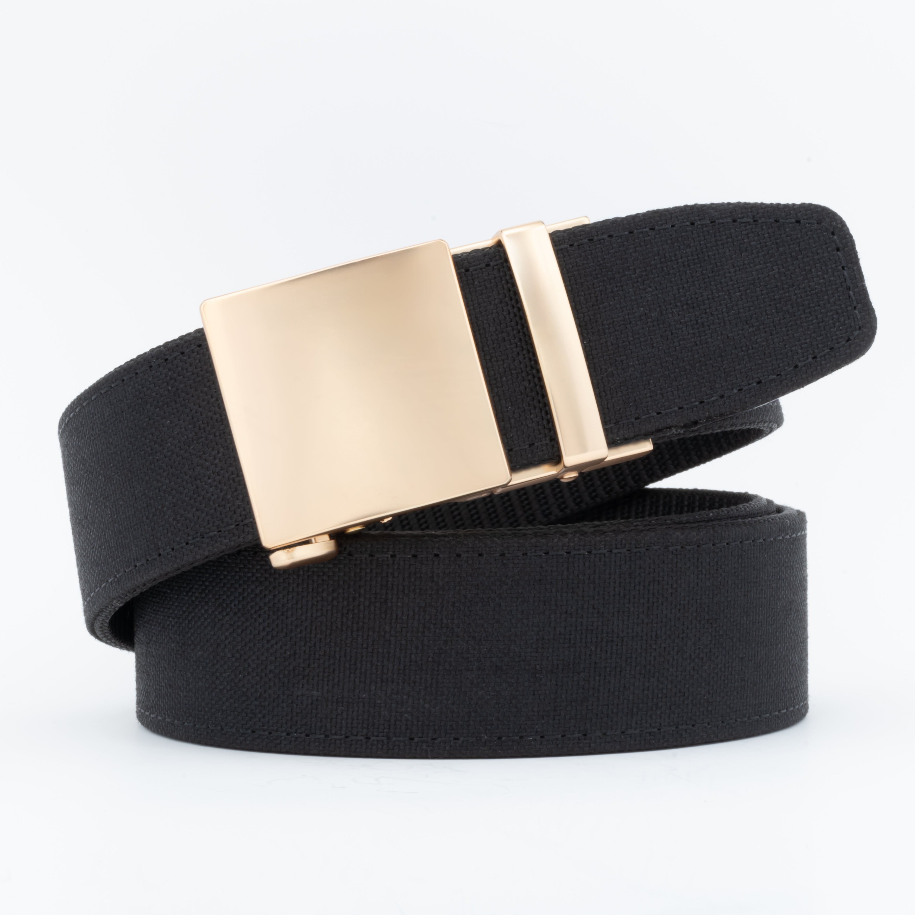 CovertClip 1.5" Teeth Lever Belt Buckle - Gold Finish