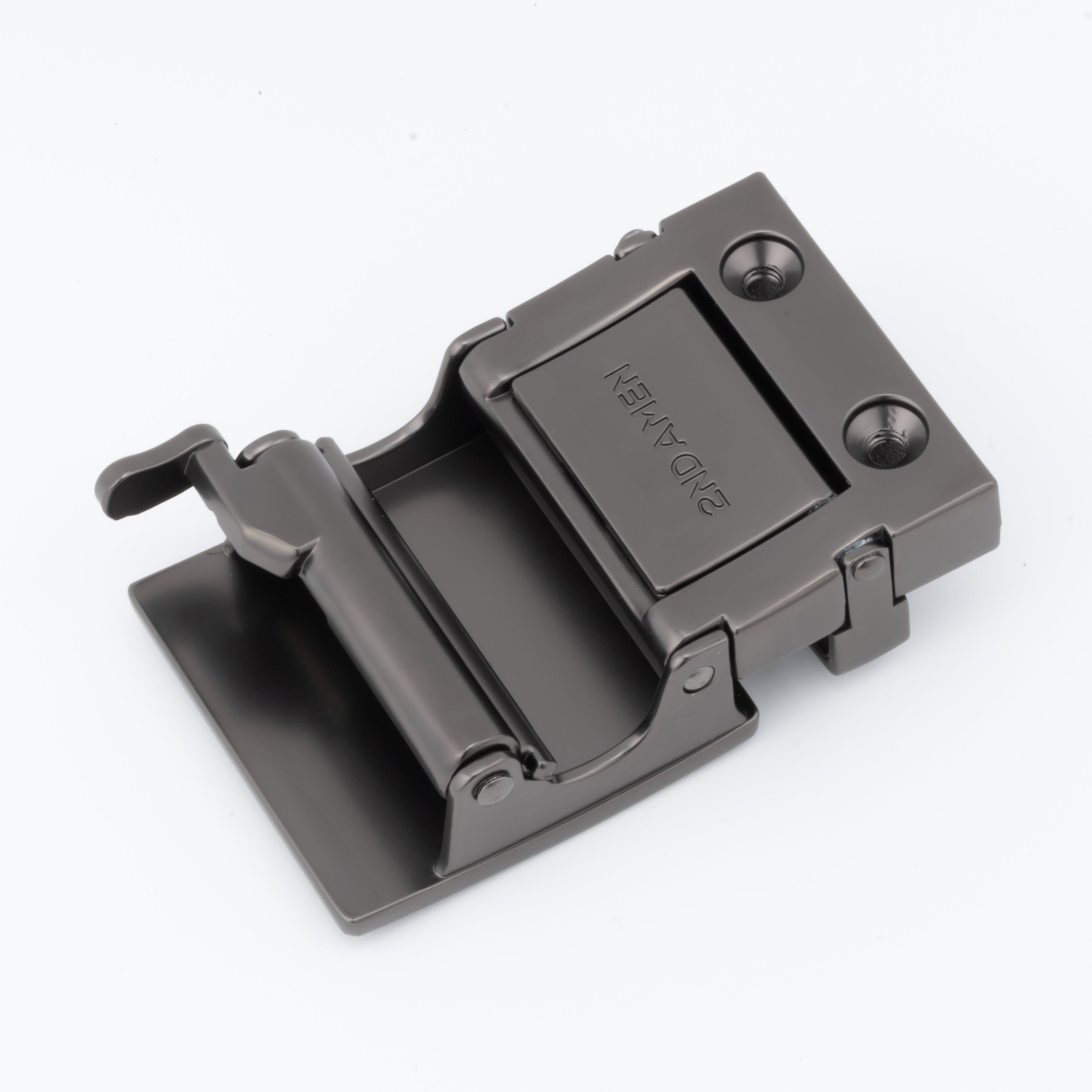 CovertClip 1.5" Teeth Lever Belt Buckle - Gunmetal Finish