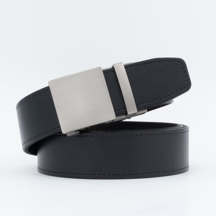 CovertClip 1.5" Teeth Lever Belt Buckle - Stainless Steel Finish