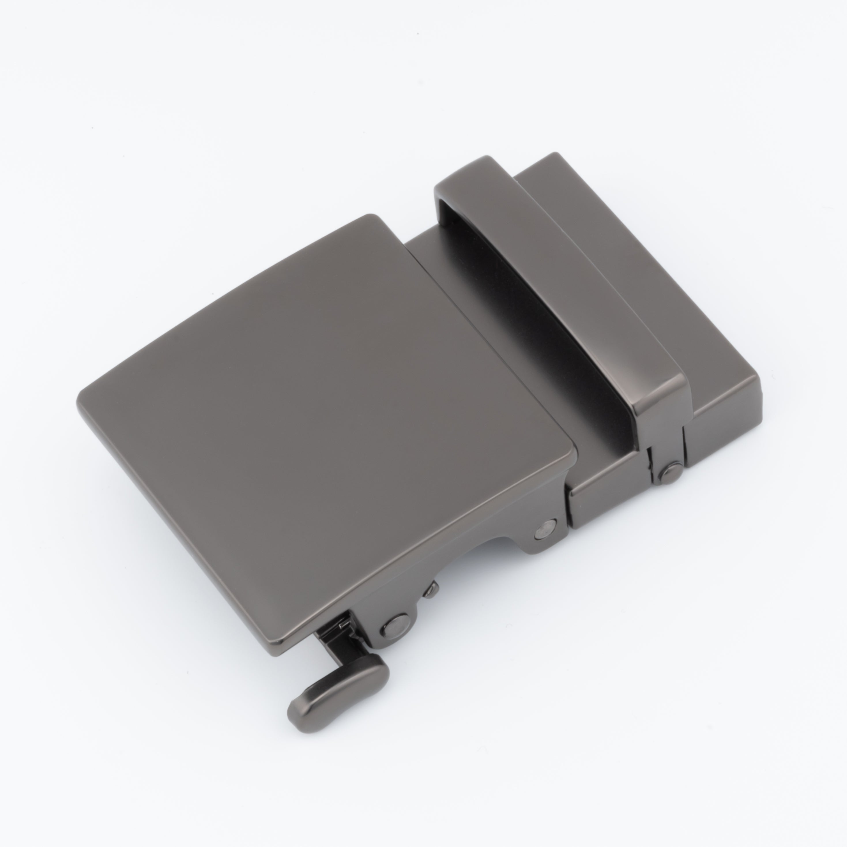 CovertClip 1.5" Teeth Lever Belt Buckle - Gunmetal Finish