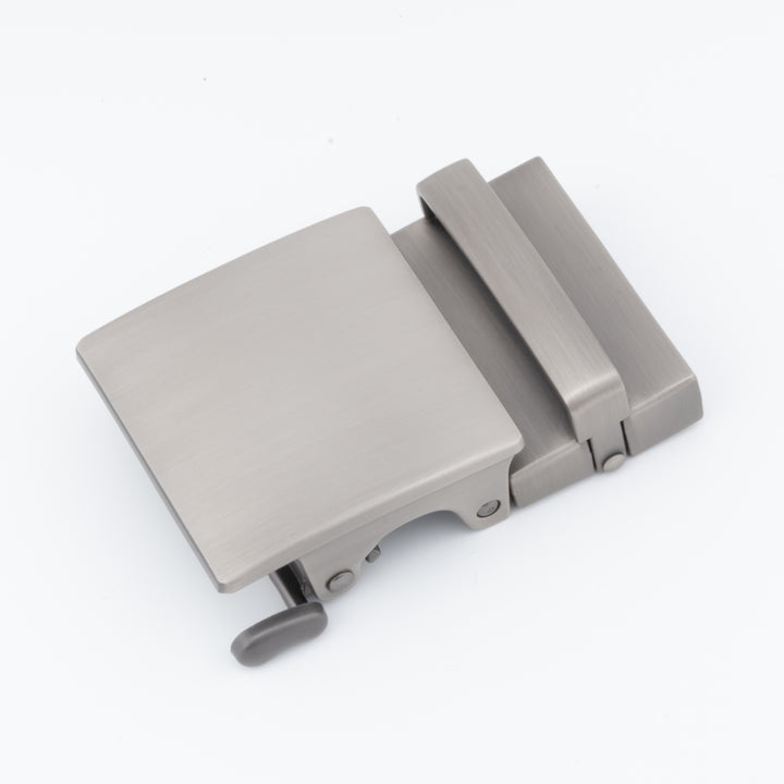 CovertClip 1.5" Teeth Lever Belt Buckle - Stainless Steel Finish