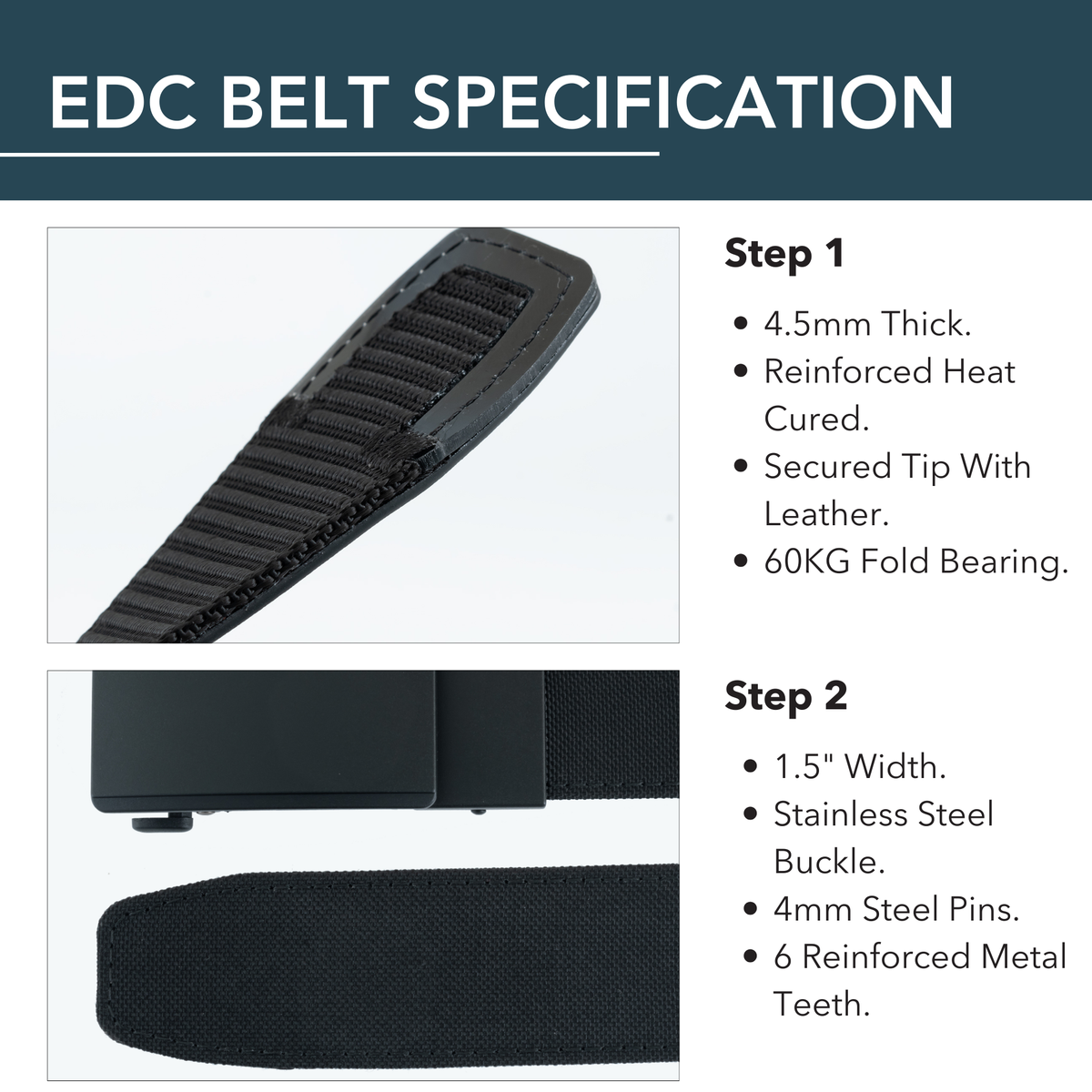 Everyday Carry Belts | 2ndamenedc.com – 2ND AMEN EDC