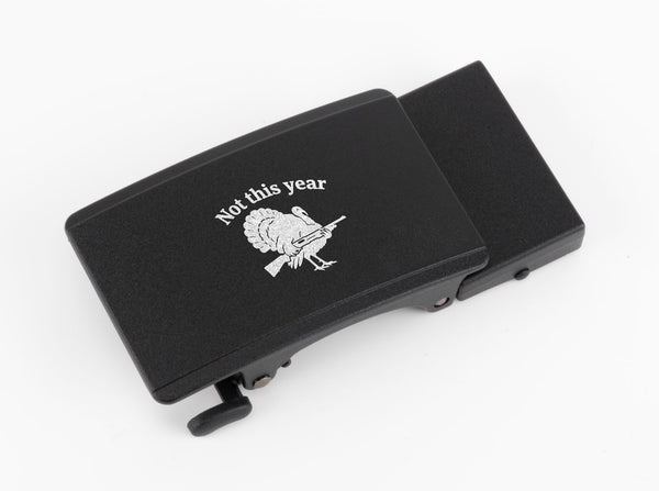 Big Turkey Hunter 1.5" Teeth Lever Belt Buckle