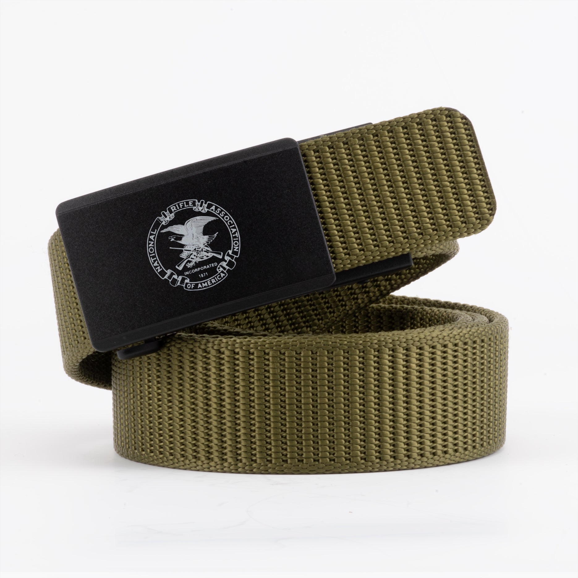 NRA Classic Force EDC Belt - 1.5" Width Ballistic Nylon for Everyday Carry