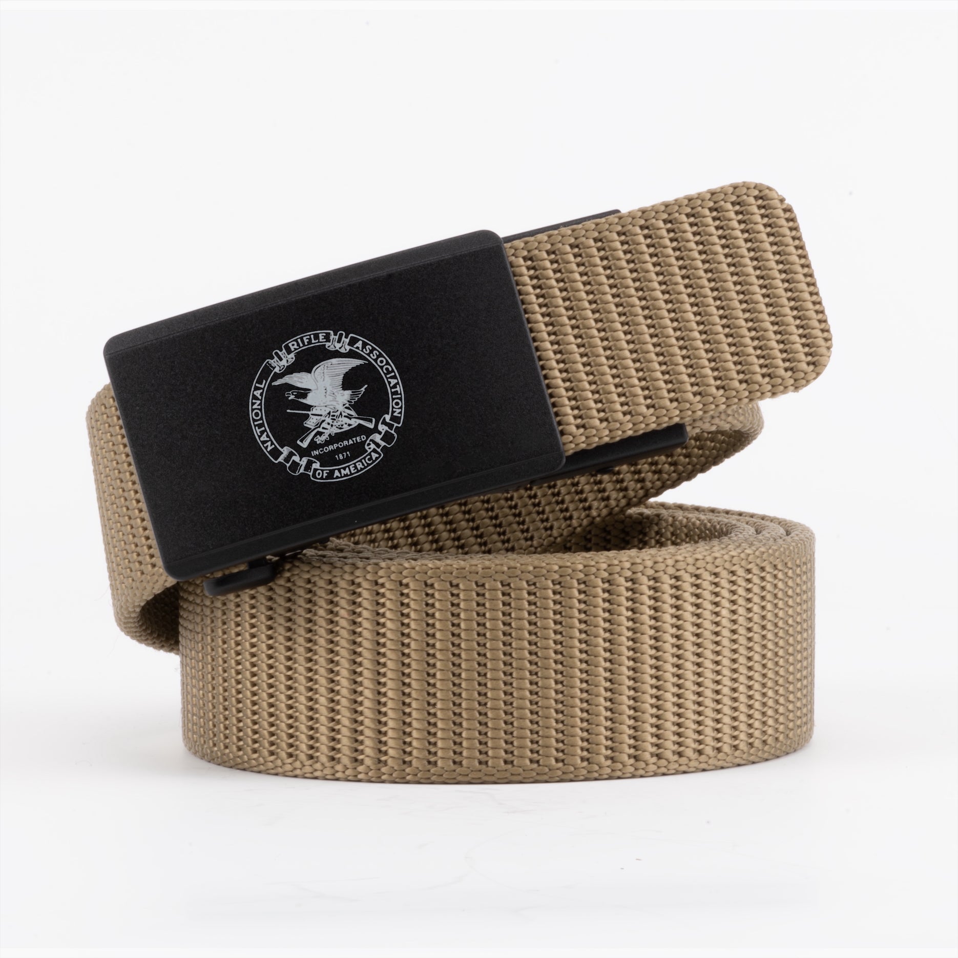NRA Classic Force EDC Belt - 1.5" Width Ballistic Nylon for Everyday Carry
