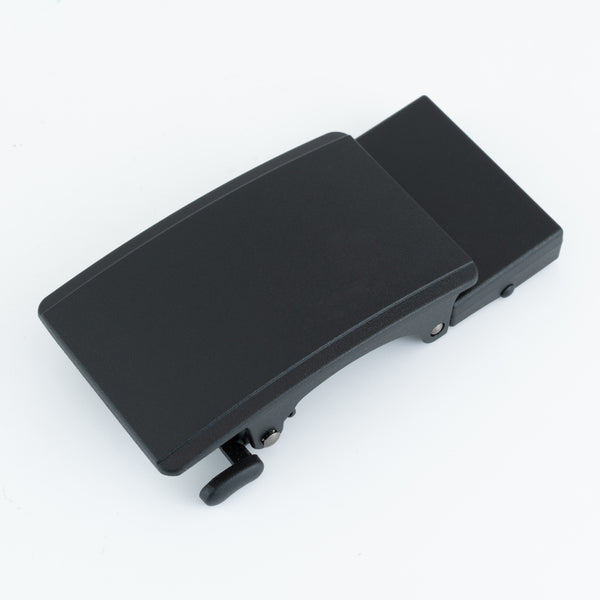 2ND AMEN Black Plain Teeth Lever Buckle