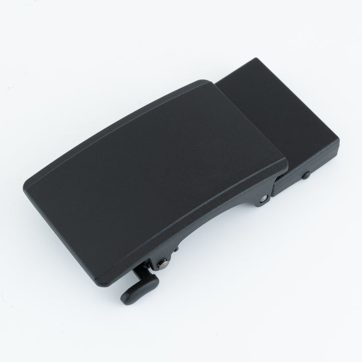 2ND AMEN Black Plain Teeth Lever Buckle