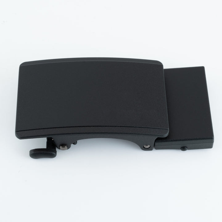 2ND AMEN Black Plain Teeth Lever Buckle