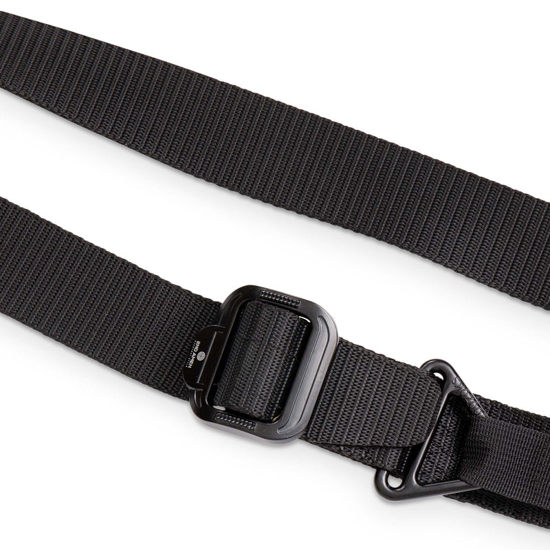 2ND Amen Men's Tactical 1.5 Inch Convertible TDU Rigger with Black Nylon webbing belt & Adjustable Metal Buckle Belts 2ND AMEN 